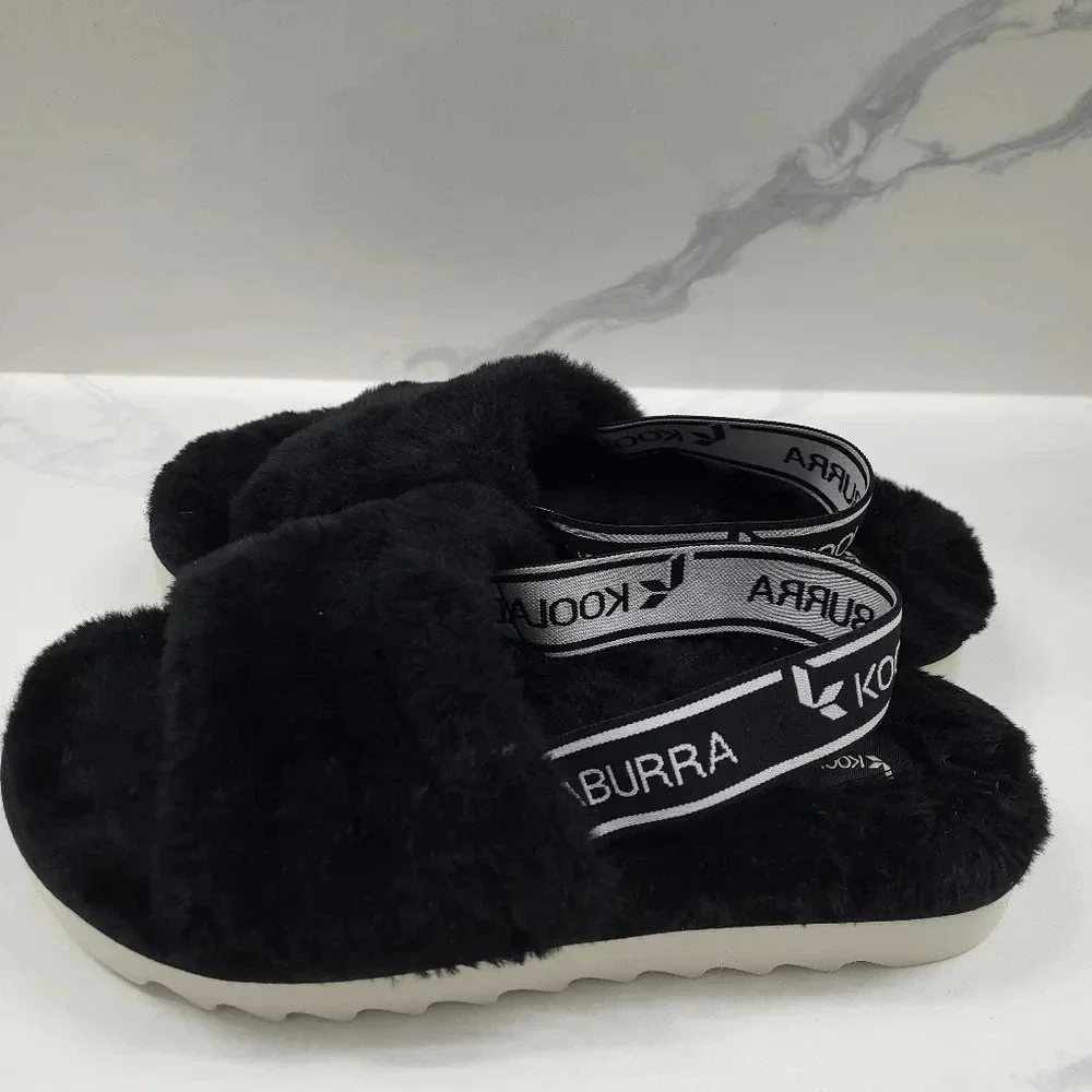 Koolaburra By UGG Fuzz'n II Faux Fur Sandals